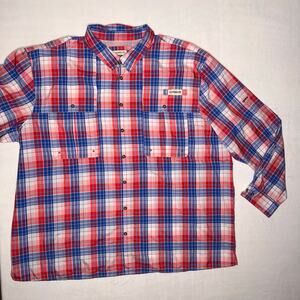 Magellan Plaid Fish Gear 4XL Shirt